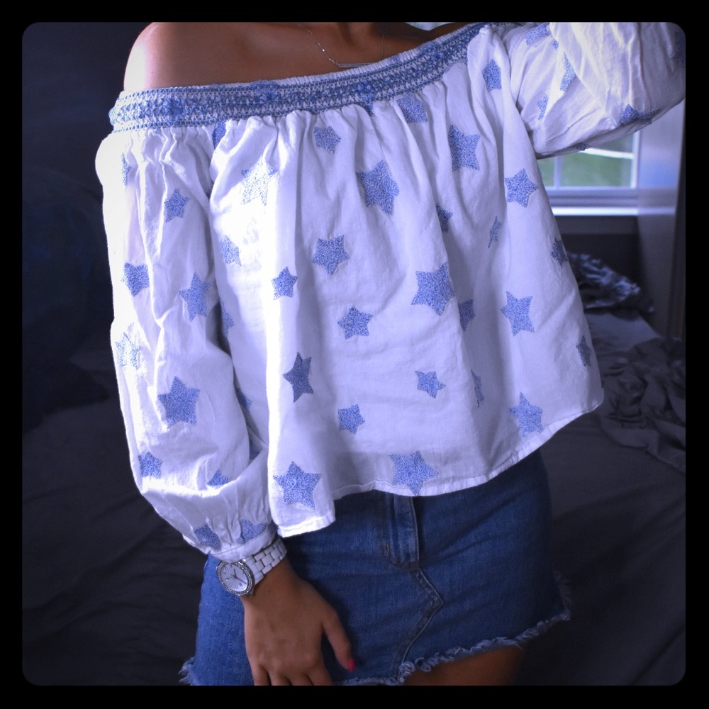 PATRIOTIC STAR TOP